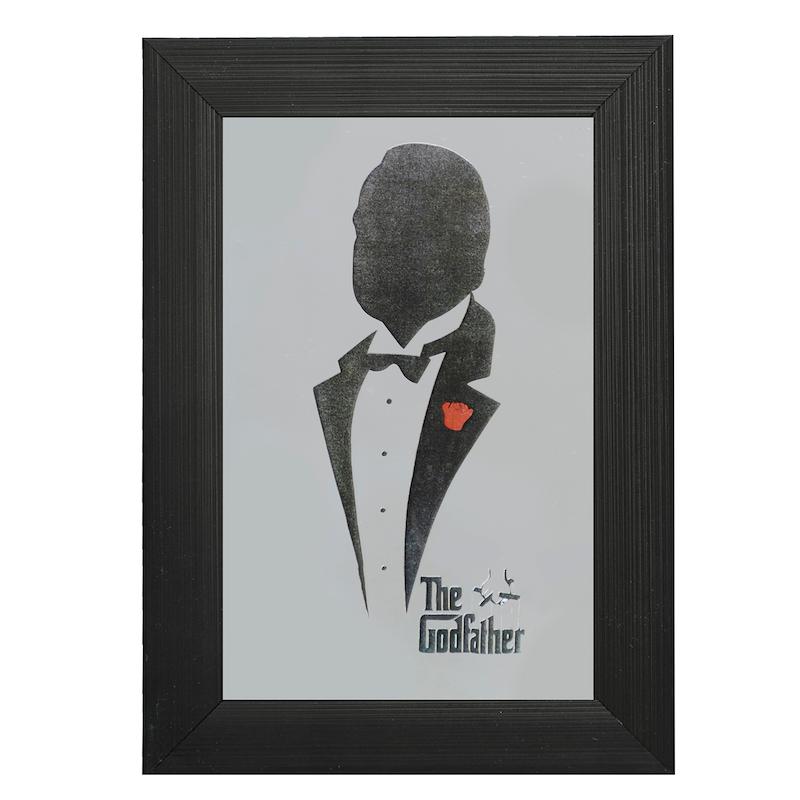 آینه مستطیل طرح گاد فادر