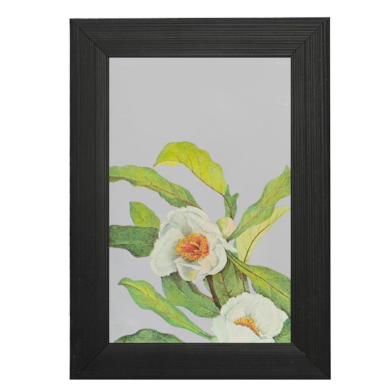 آینه مستطیل طرح گل لاور