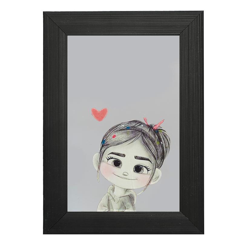 آینه مستطیل طرح ونلوپی