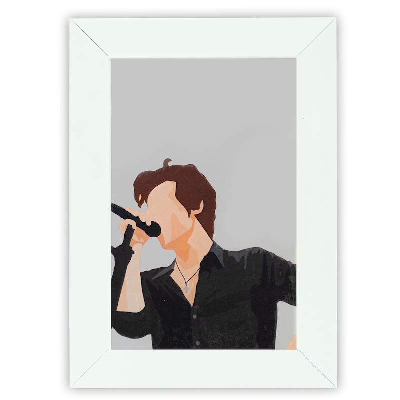 آینه مستطیل طرح هری استایل