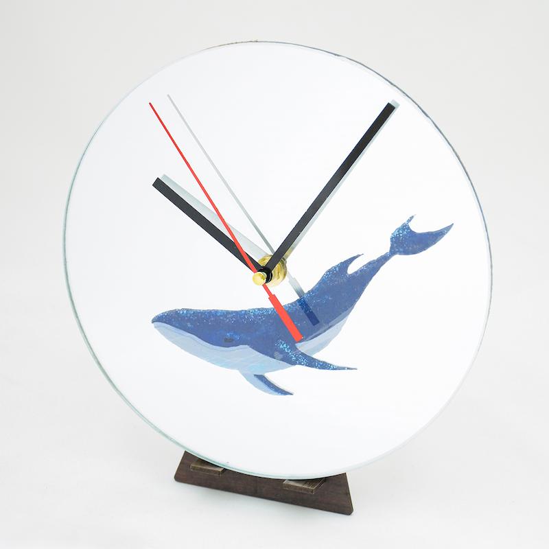 آینه ساعت طرح وال