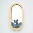 آینه همراه طرح گربه ونگوگ