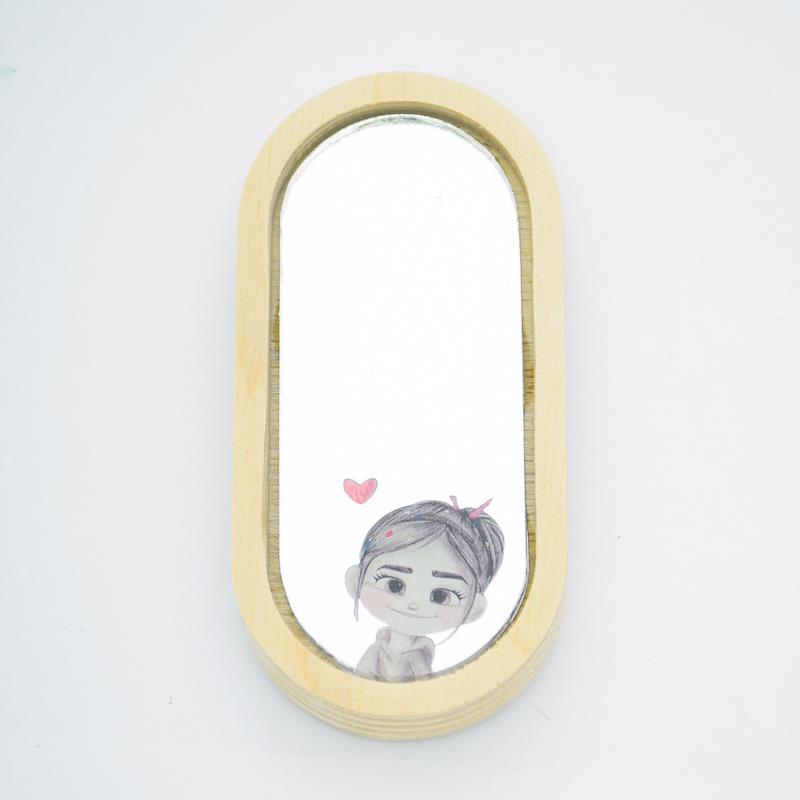 آینه همراه طرح ونلوپی