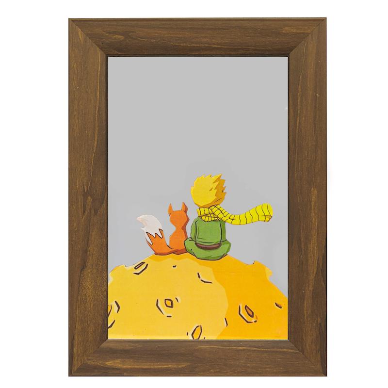 آینه مستطیل طرح شازده کوچولو