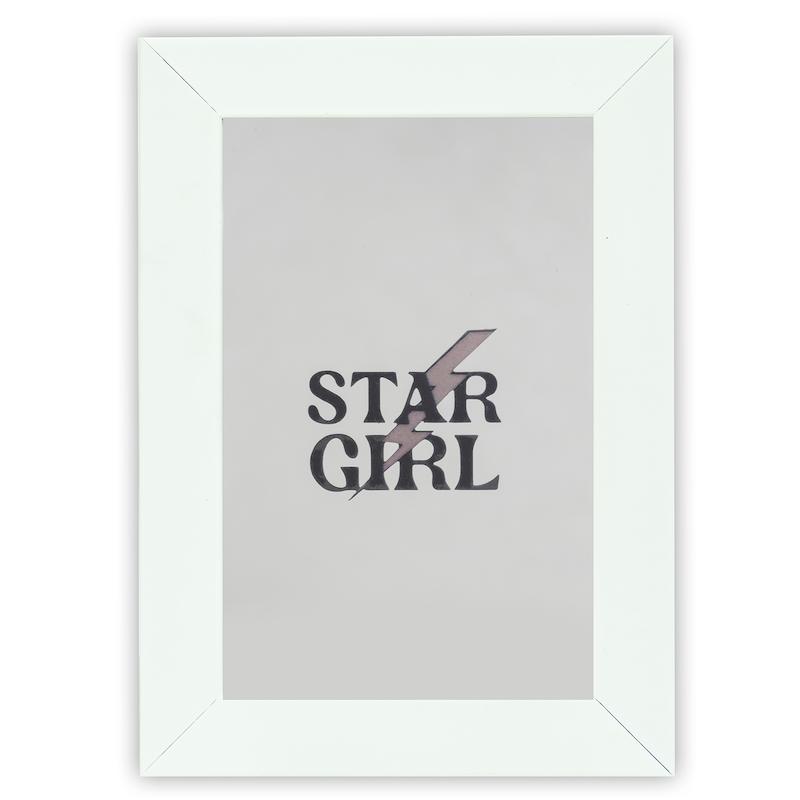 آینه مستطیل طرح استار گرل