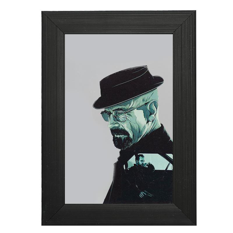 آینه مستطیل طرح برکینگ بد