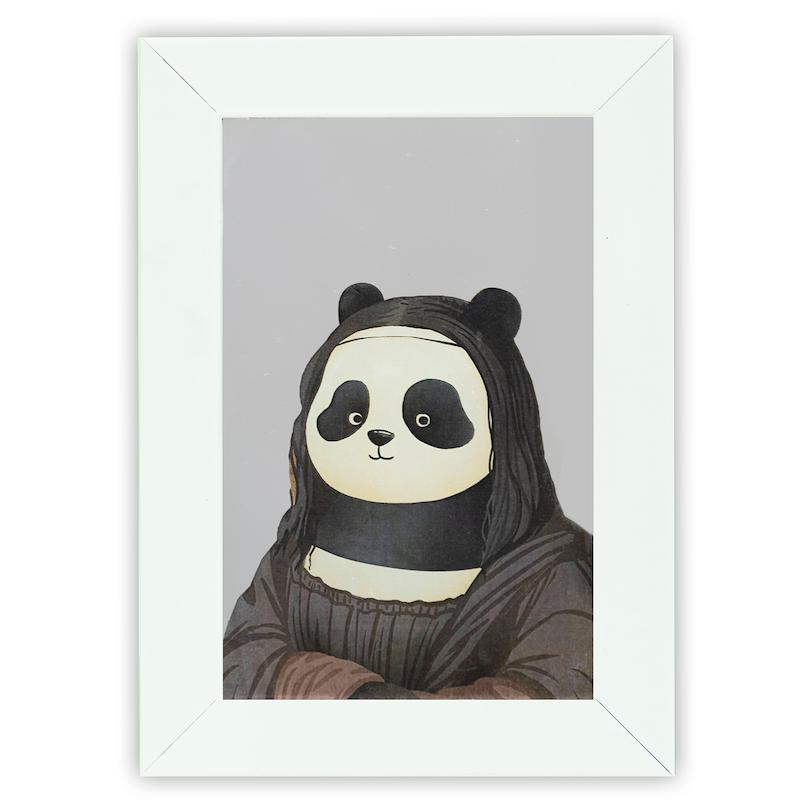 آینه مستطیل طرح پاندا