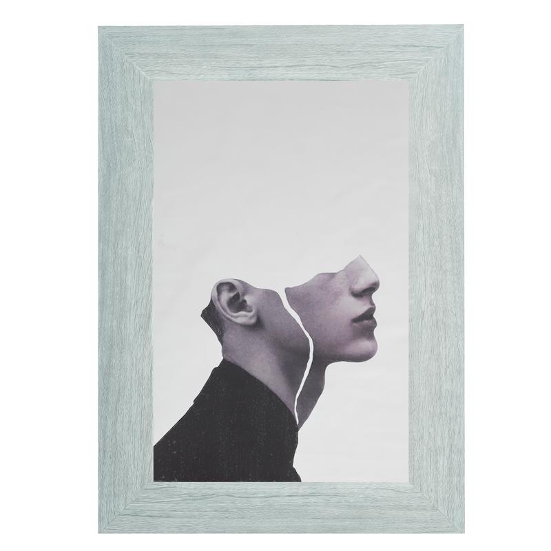 آینه مستطیل طرح نیمه پرتره