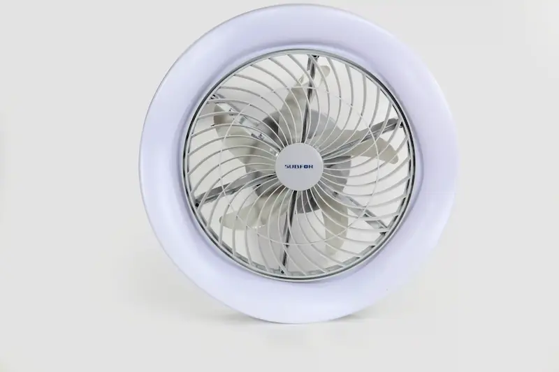 پنکه شارژی سقفی Ceiling fan with light Subfor