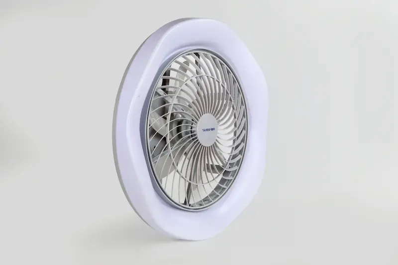 پنکه شارژی سقفی Ceiling fan with light Subfor