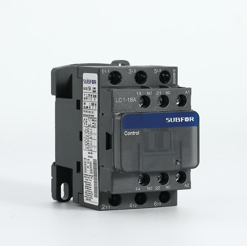 کنتاکتور ساب فور 18 آمپر LC1_18A SUBFOR