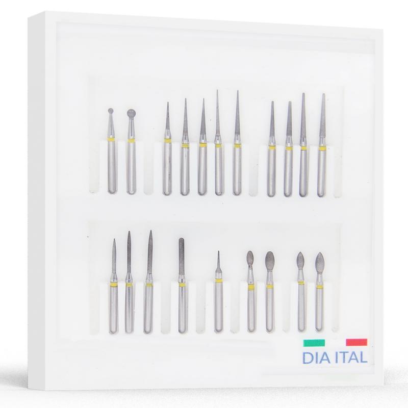 کیت کامل فرزهای الماسی دور زرد دیا ایتالیا