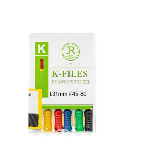 فایل دستی K برند JWR | Rogin Dental – JWR K-Files
