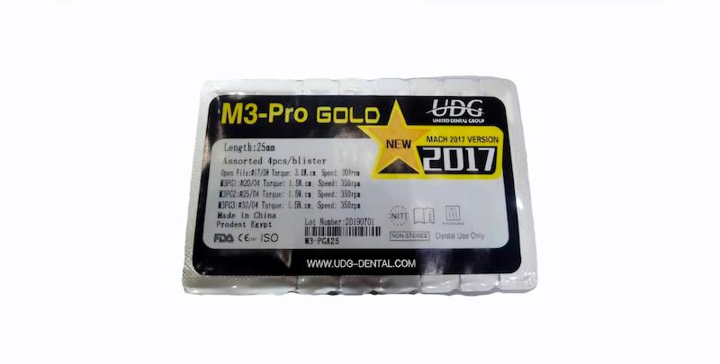 فایل روتاری 4 درصد M3 PRO GOLD 31mm  | M3 PRO GOLD Rotary File