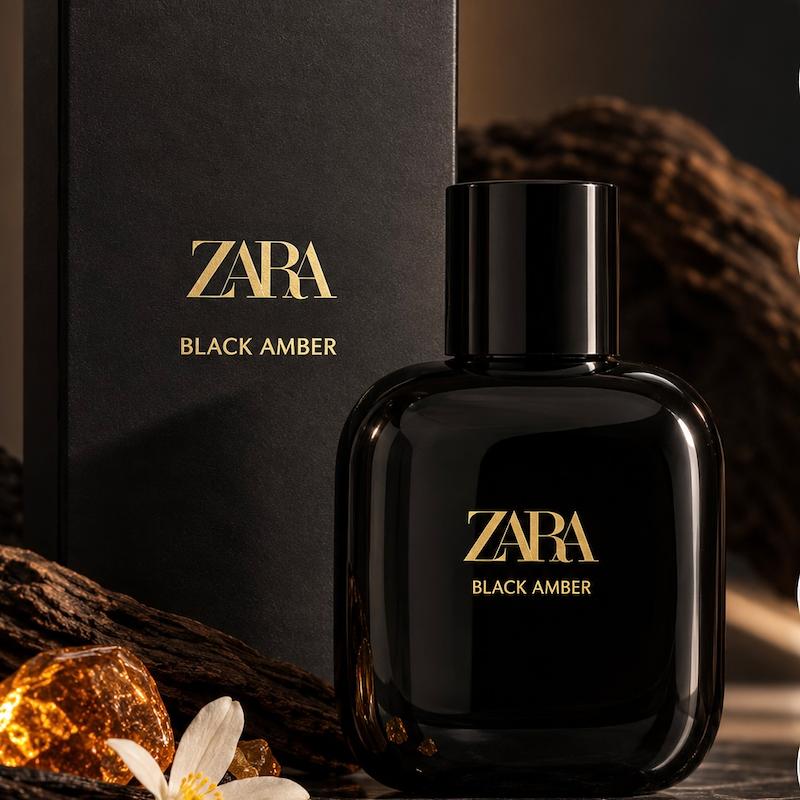 ادکلن زارا black amber