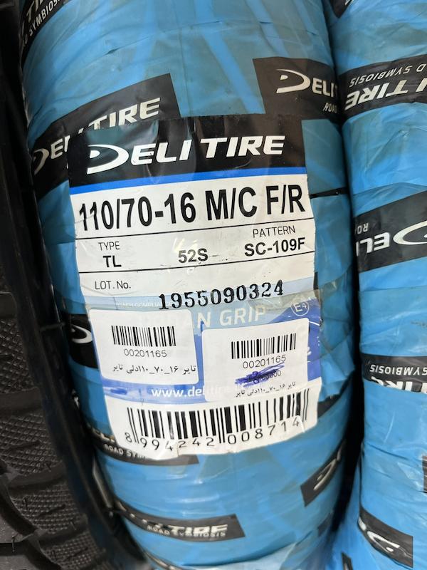 تایر ۱۱۰.۷۰.۱۶ Deli