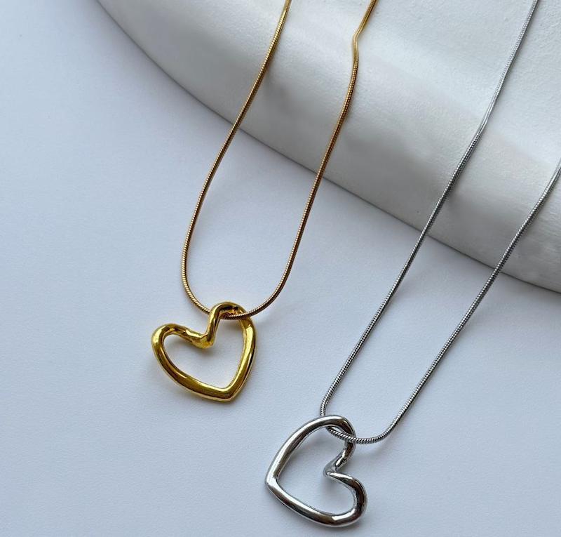 گردنبند قلب پینترستی