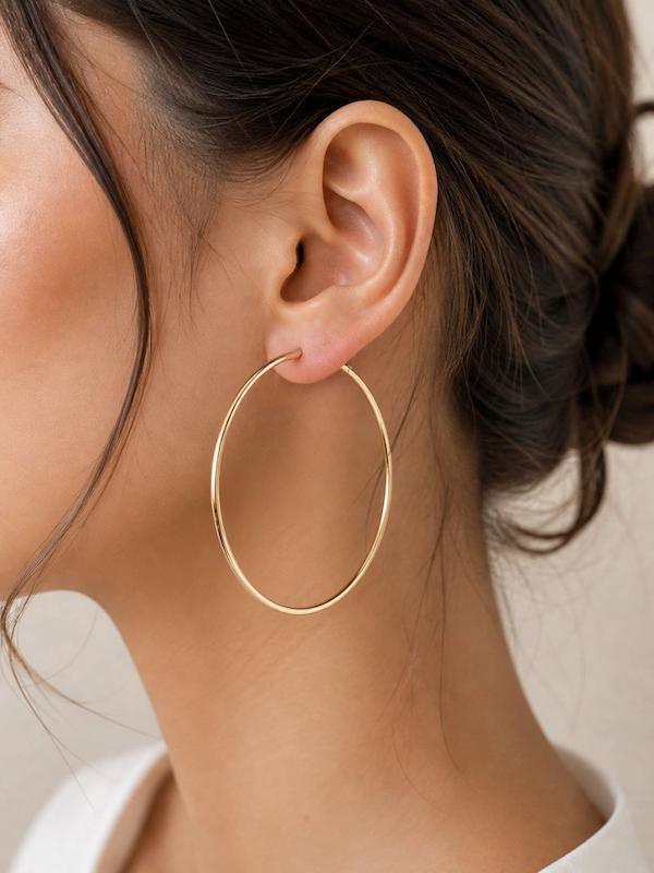 گوشواره حلقه ای از برند ژوپینگ 