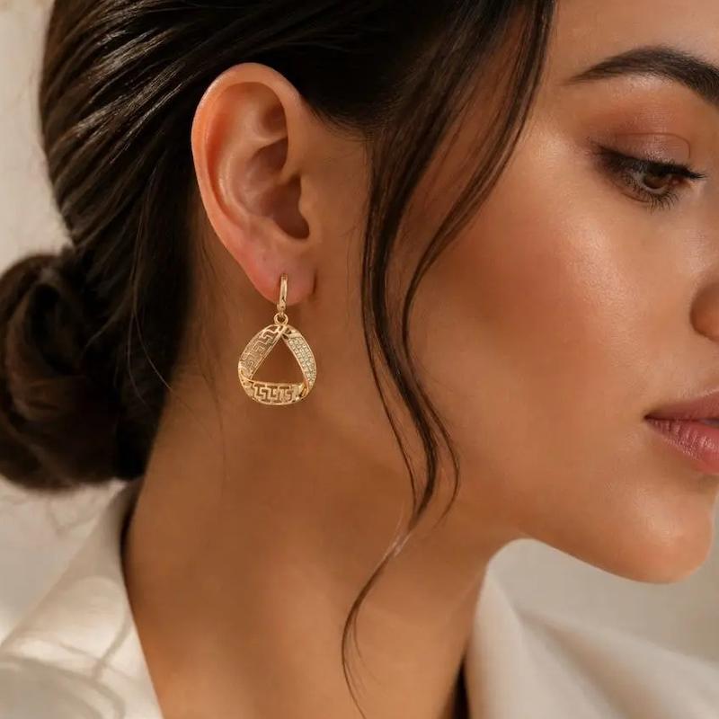 گوشواره ورساچه از برند ژوپینگ