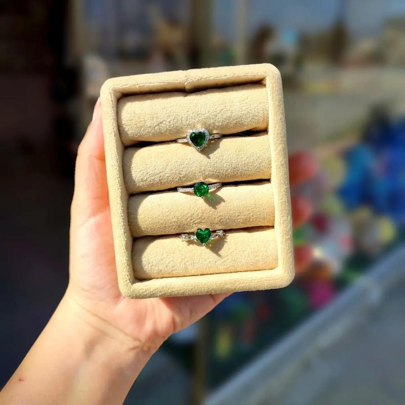 انگشتر کالکشن سبز