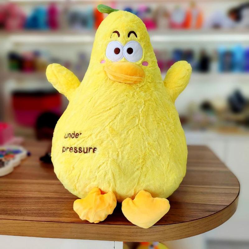 عروسک گلابی تحت فشار