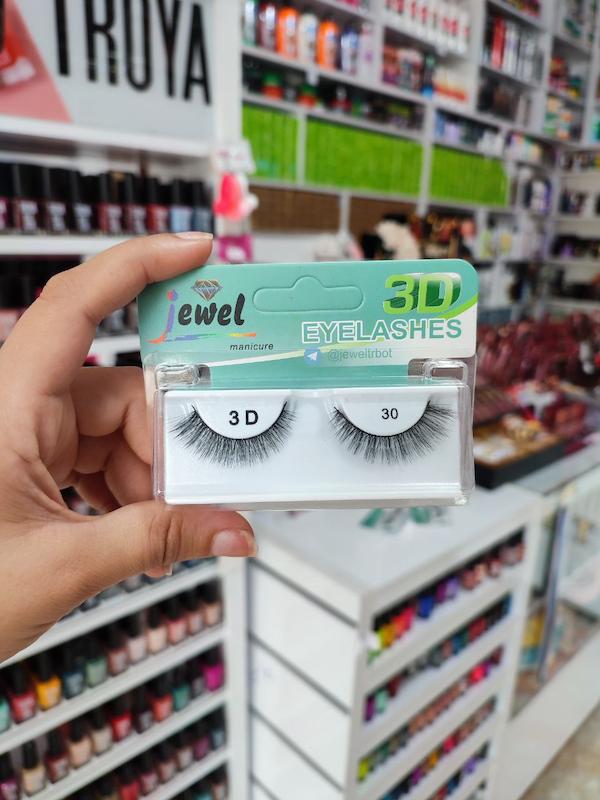مژه  سه بعدی مصنوعی جیول Jewel