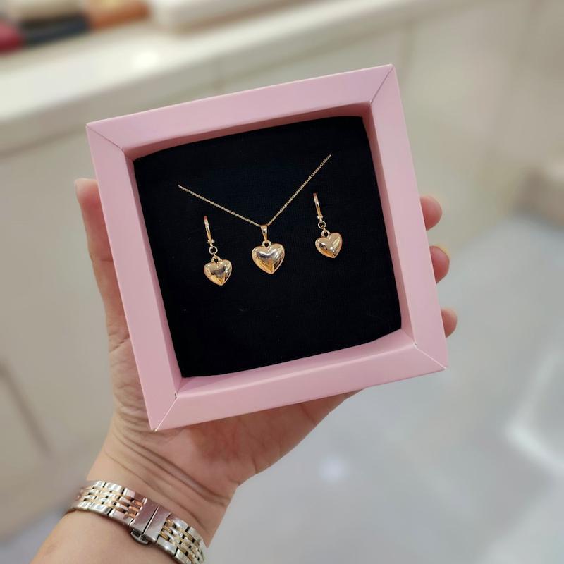 نیم ست قلبی ژوپینگ