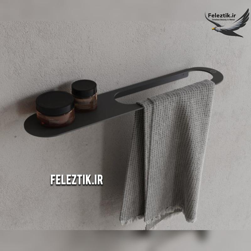 شلف حوله و مایع حمام و سرویس بهداشتی کد 117