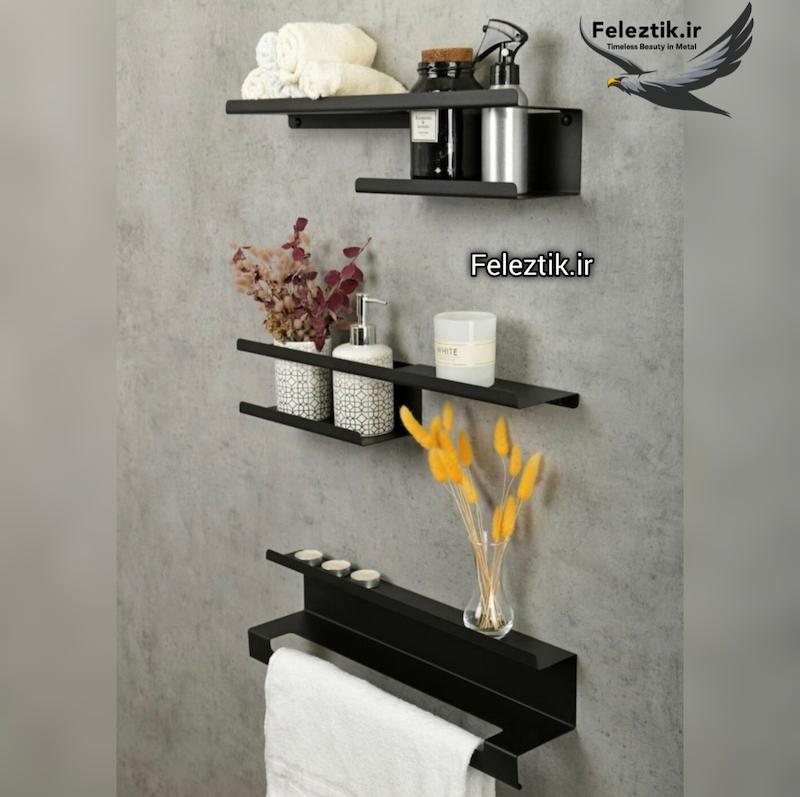 شلف نظم دهنده سه تیکه حمام شیک و کاربردی کد 133