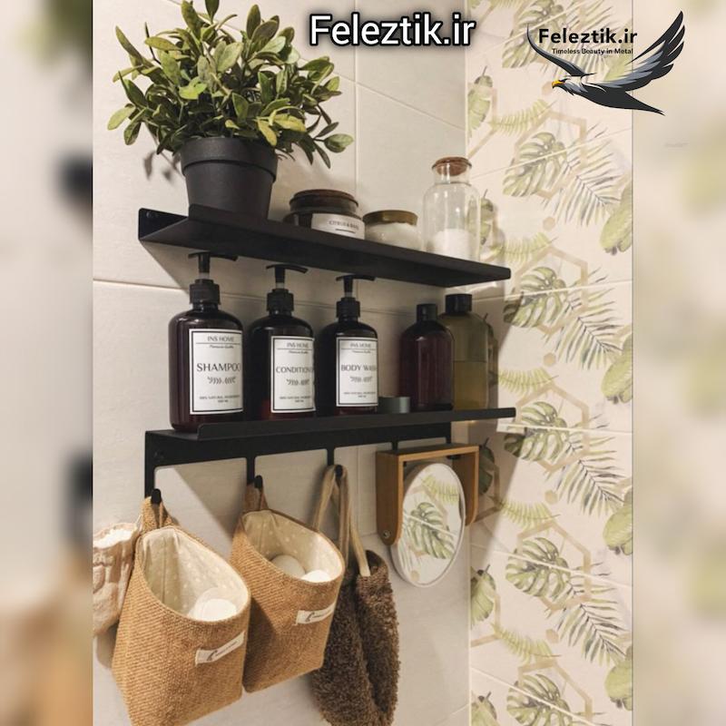 شلف نظم دهنده دو تیکه حمام شیک و کاربردی کد 134