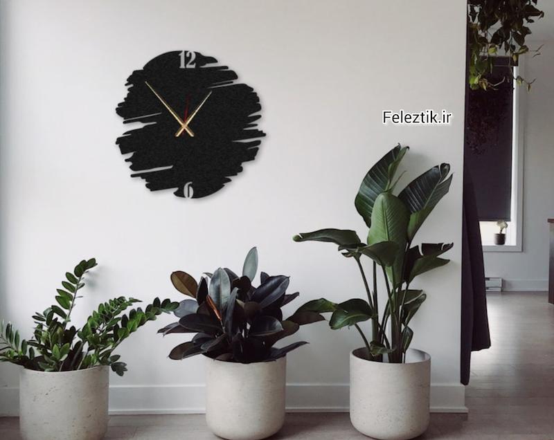 ساعت دکوراتیو فلزی - دیواری کد 207