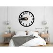 ساعت دیواری فلزی، لوکس مخصوص حرفه ای ها - دیواری کد 220