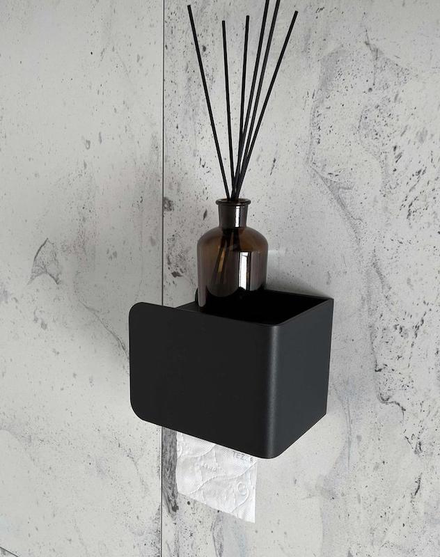 شلف جا دستمال توالت کاوردار و شیک، مخصوص سرویس بهداشتی و حمام کد 147