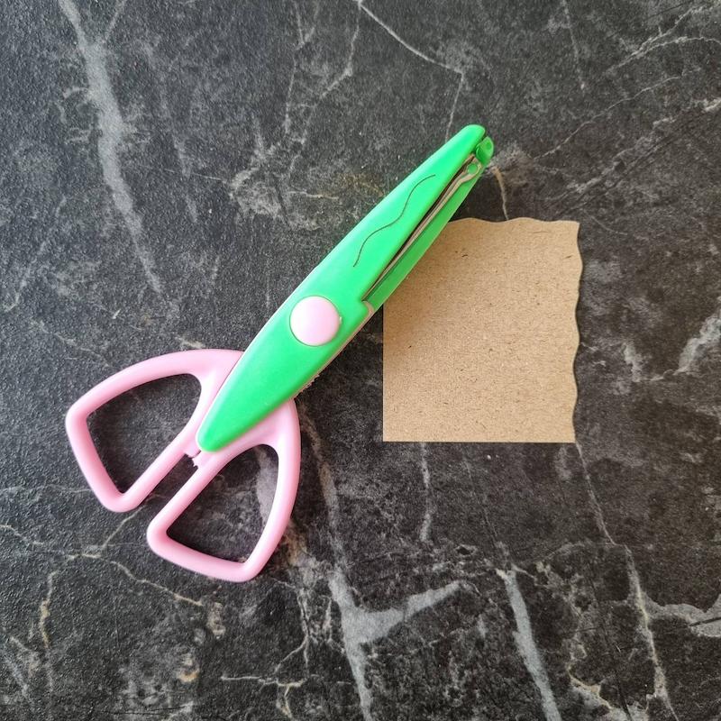 قیچی دالبر صورتی سبز