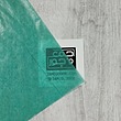 کاغذ پوستی براق  سبز آبی(پک 10 تایی)