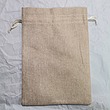 کیسه پارچه ای کنفی خاکی روشن ۱۹ در ۲۶ (۵ تایی )