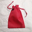 کیسه پارچه ای کنفی قرمز ۱۹ در ۲۶ (تکی )