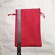 کیسه پارچه ای کنفی قرمز ۱۹ در ۲۶ (تکی )