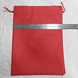 کیسه پارچه ای کنفی قرمز ۲۴ در ۳۰ (تکی )