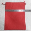کیسه پارچه ای کنفی قرمز ۲۴ در ۳۰ (تکی )