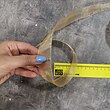 روبان حریر طلایی 2.5 سانت (۴۵ متری)