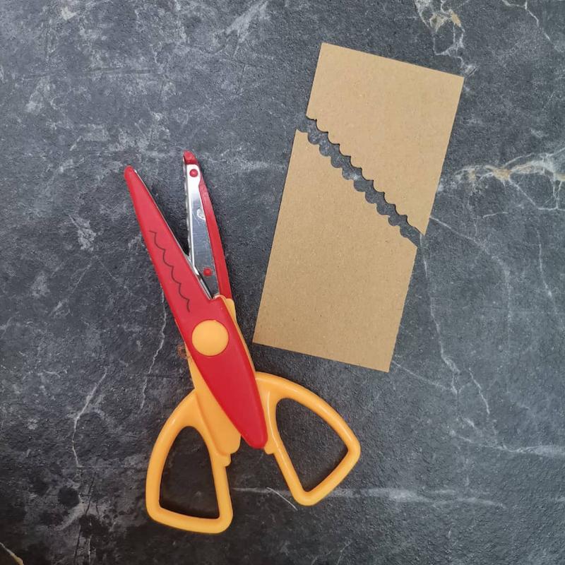 قیچی دالبر نارنجی قرمز