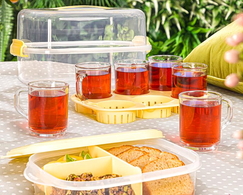 سرویس چای خوری شش نفره لیمون 