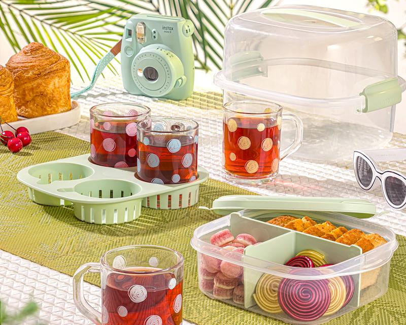 سرویس چای خوری چهار نفره لیمون 