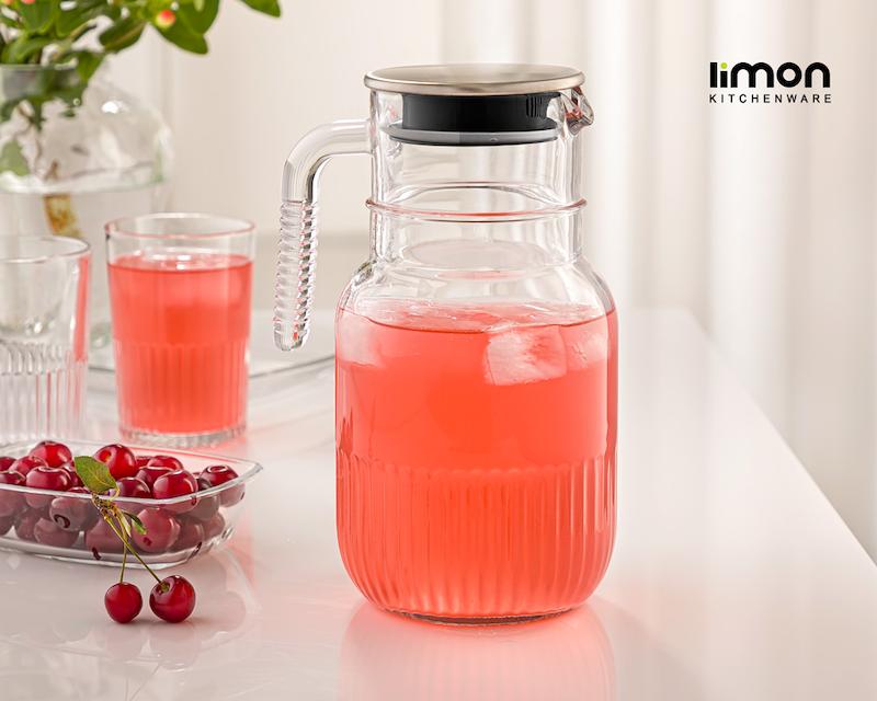 پارچ درب دار شیاردار 