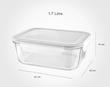 ظرف مستطیل پیرکس 1/7 لیمون 