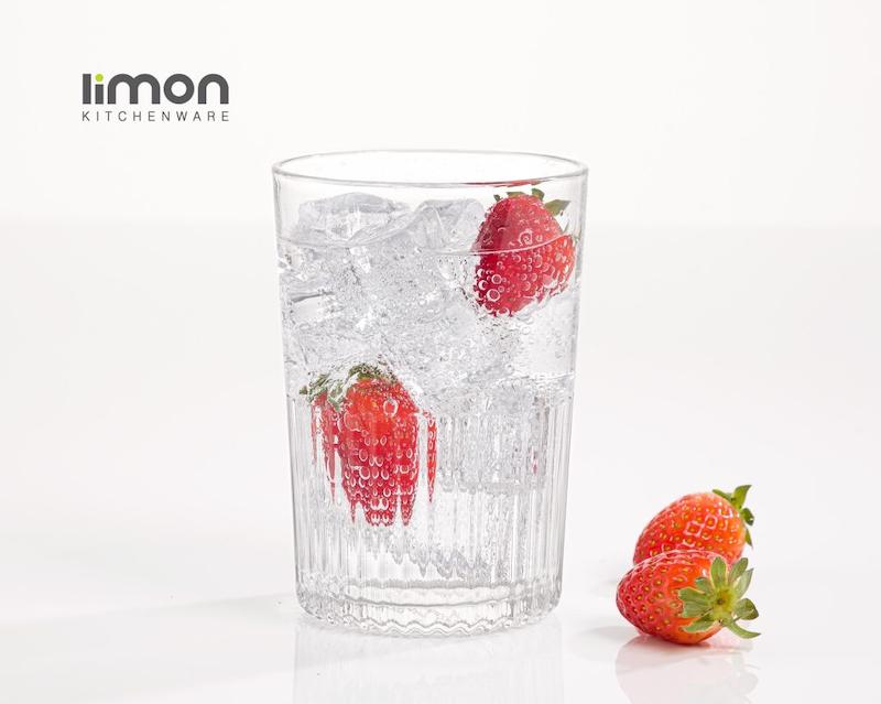 لیوان شیاردار 350 میل لیمون 