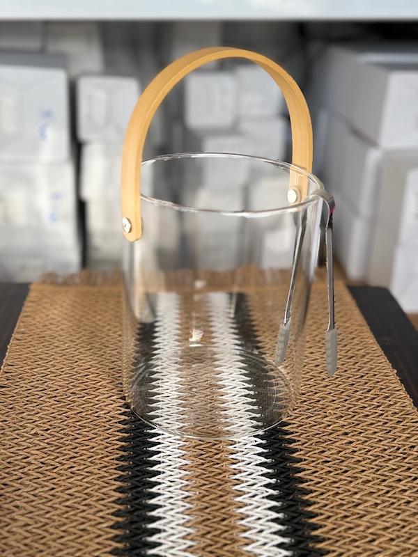 سطل یخ دسته دار پیرکس 