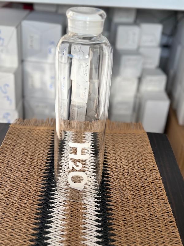 بطری پیرکس h2o یک لیتر 