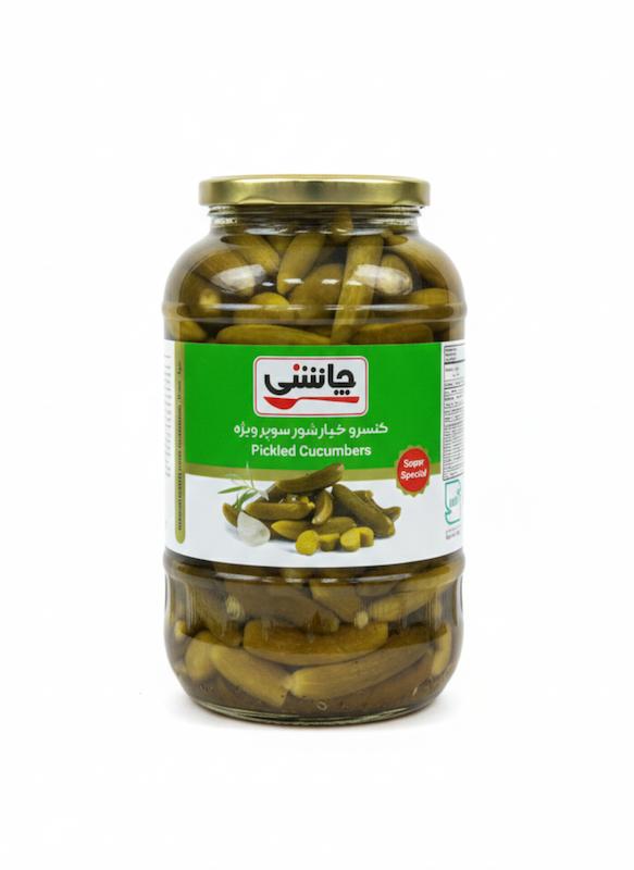 کنسرو خیارشور چاشنی ۱۵۰۰ گرم